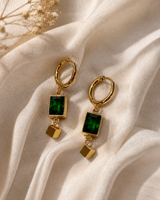 Noir Edge Hoops