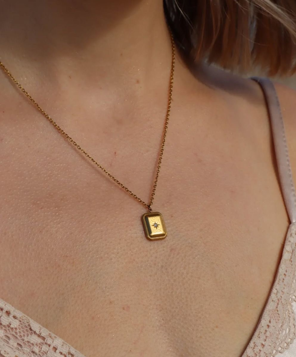 Etoile Enamel Pendant