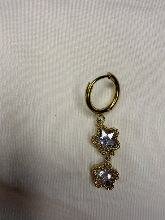 Stellar Drop Hoops