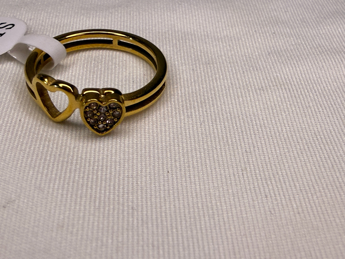 Twin Heart Ring