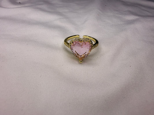 Blush Heart Ring