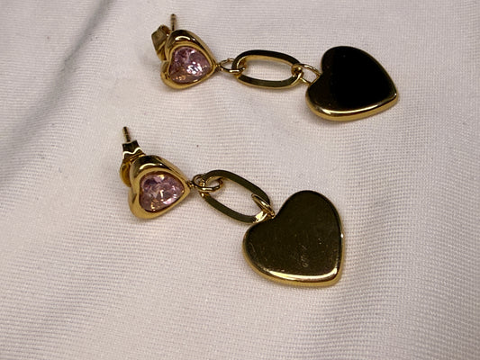 Linked Hearts Huggies
