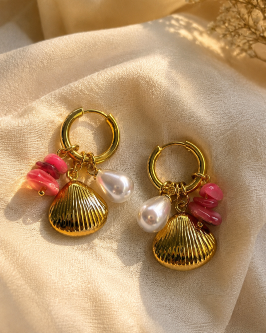 Mermaid Muse Hoops