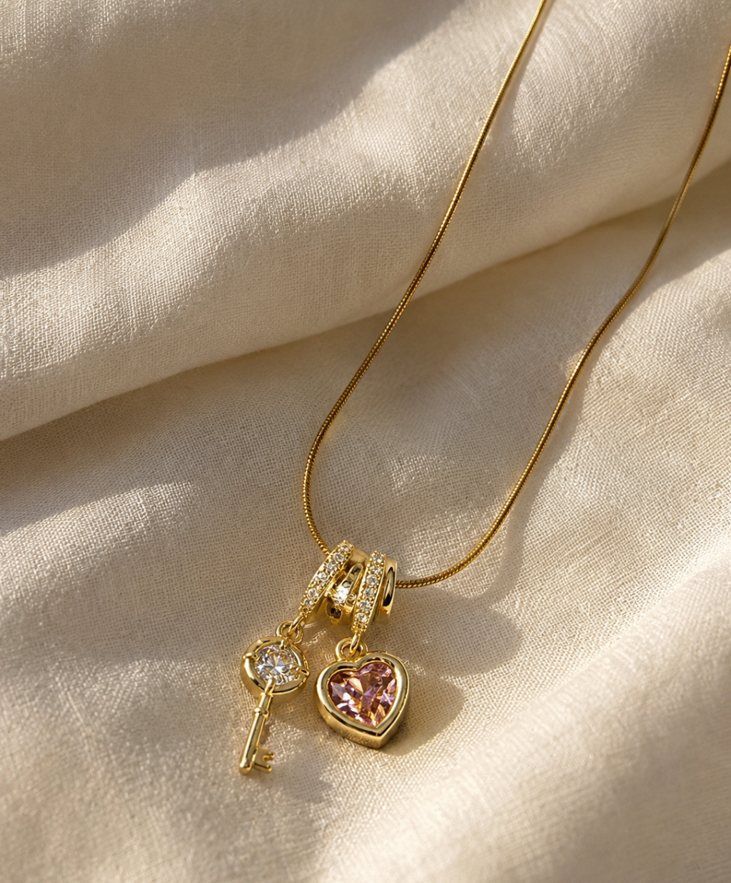 Key to My heart Necklace