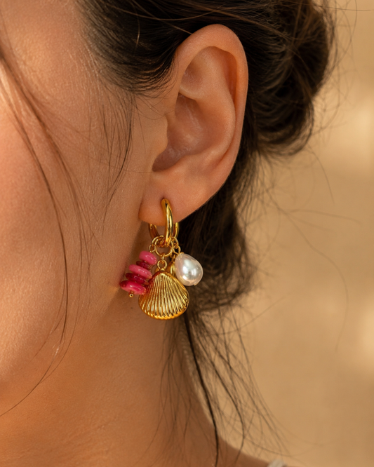Mermaid Muse Hoops