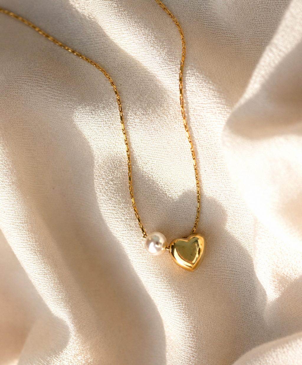 Love Pearl Necklace