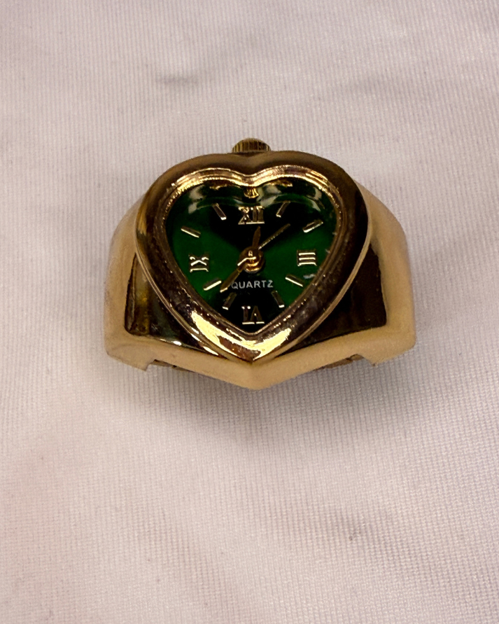 Evergreen Heart Ring