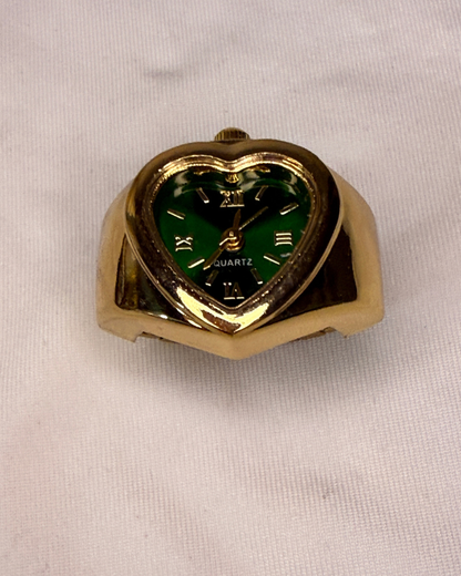 Evergreen Heart Ring