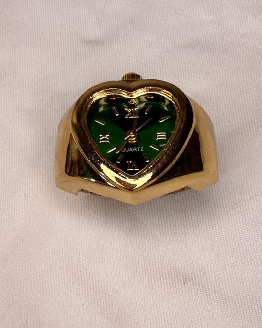 Evergreen Heart Ring