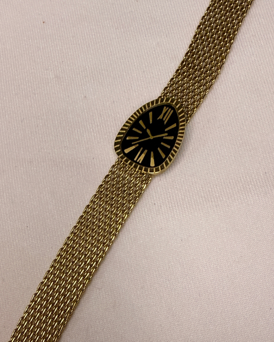 Onyx Tear Watch Bracelet