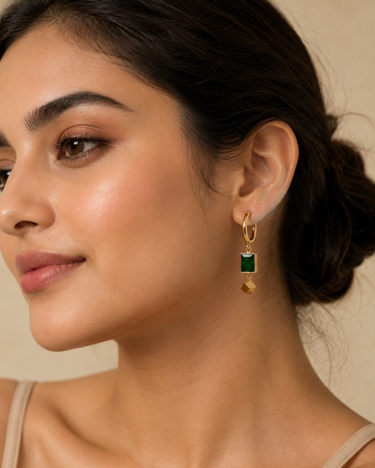 Noir Edge Hoops