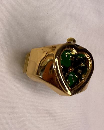 Evergreen Heart Ring