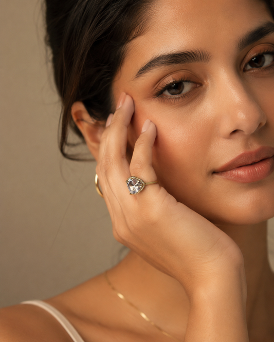 Celeste Heart Ring