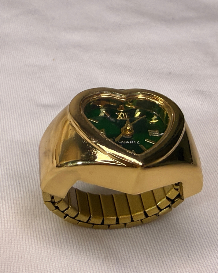 Evergreen Heart Ring