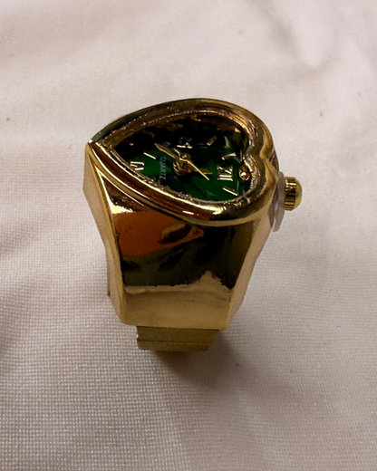 Evergreen Heart Ring
