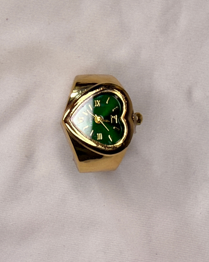 Evergreen Heart Ring