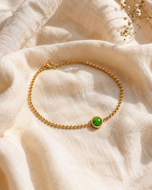 Olive Luxe Anklet