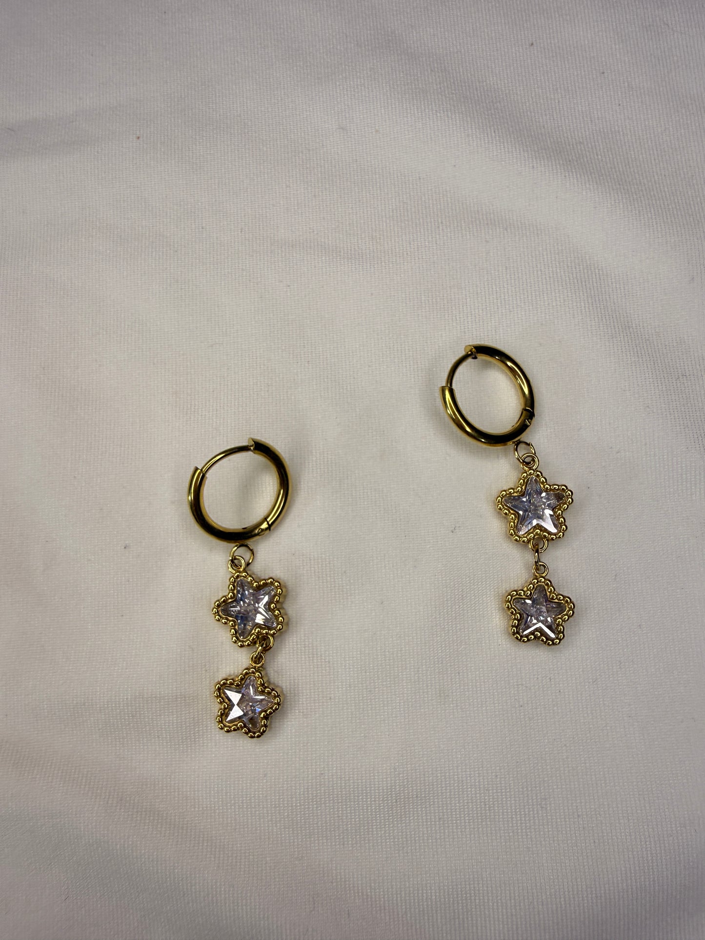 Stellar Drop Hoops