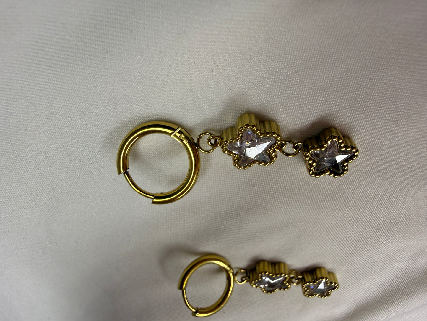 Stellar Drop Hoops