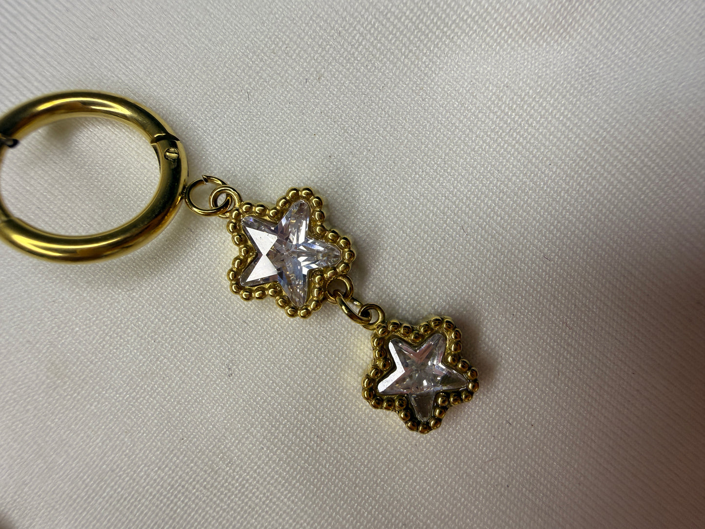 Stellar Drop Hoops