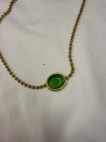 Olive Luxe Anklet