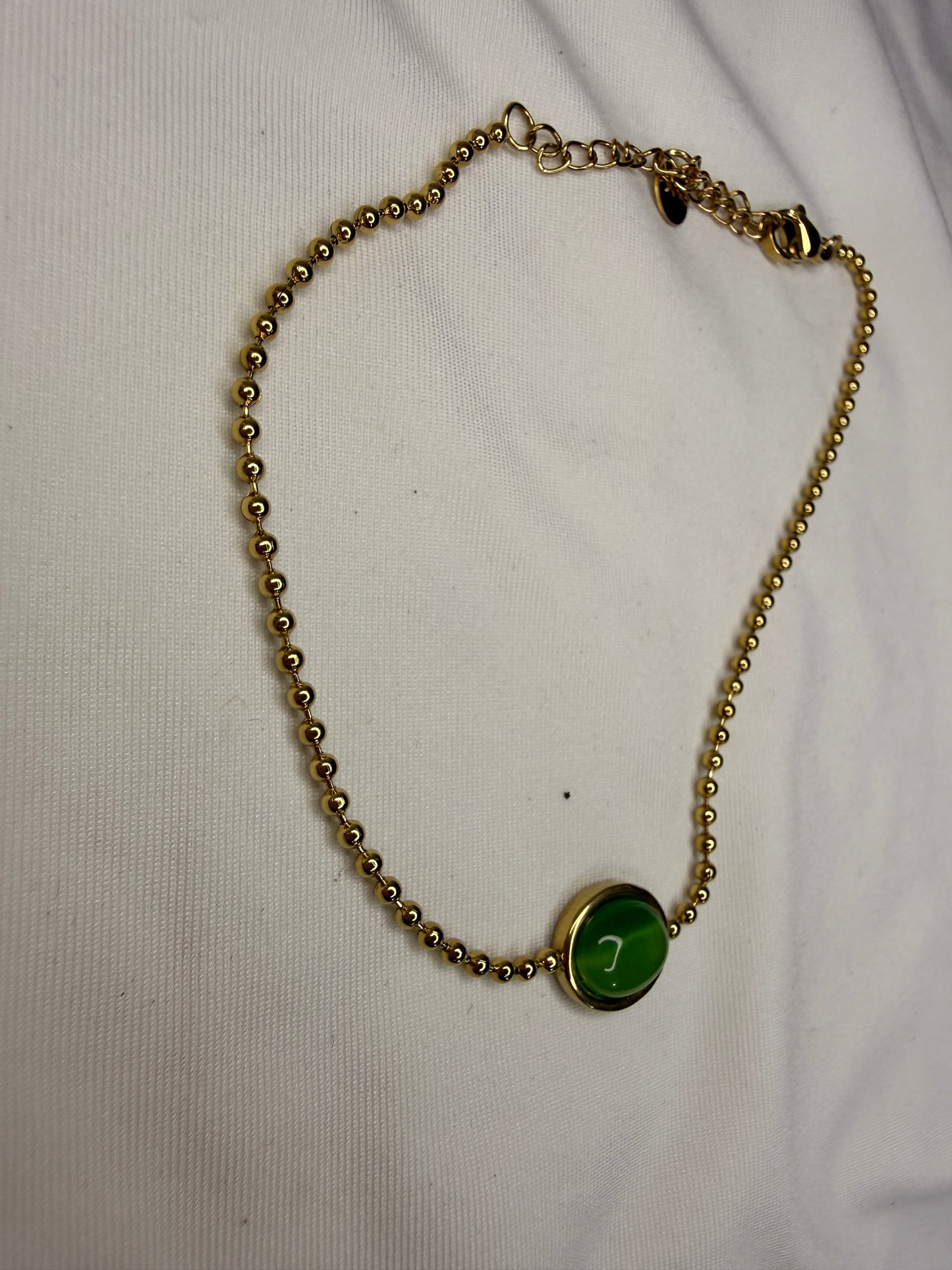 Olive Luxe Anklet