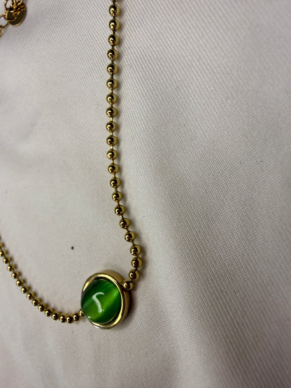 Olive Luxe Anklet