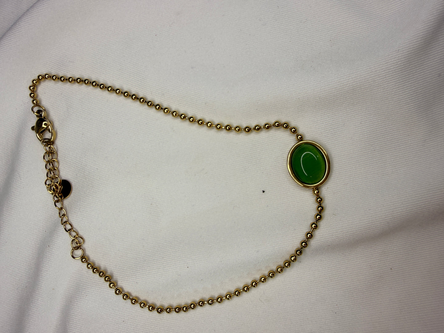 Olive Luxe Anklet