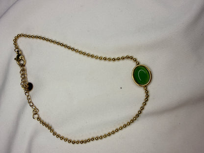 Olive Luxe Anklet