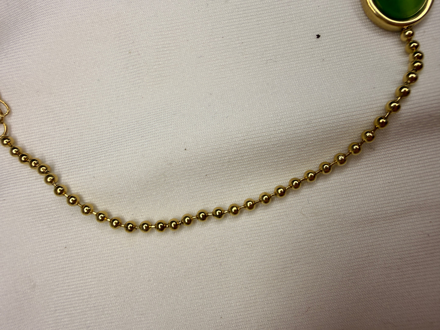 Olive Luxe Anklet