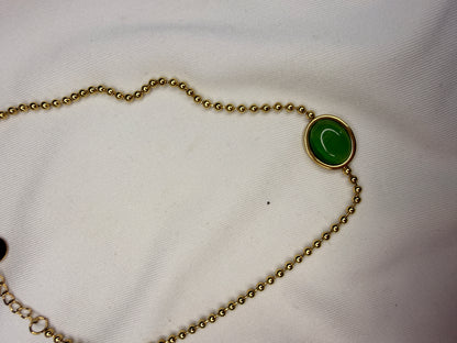 Olive Luxe Anklet