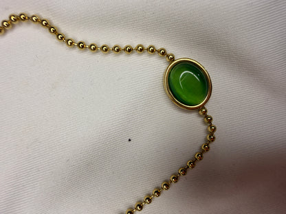 Olive Luxe Anklet