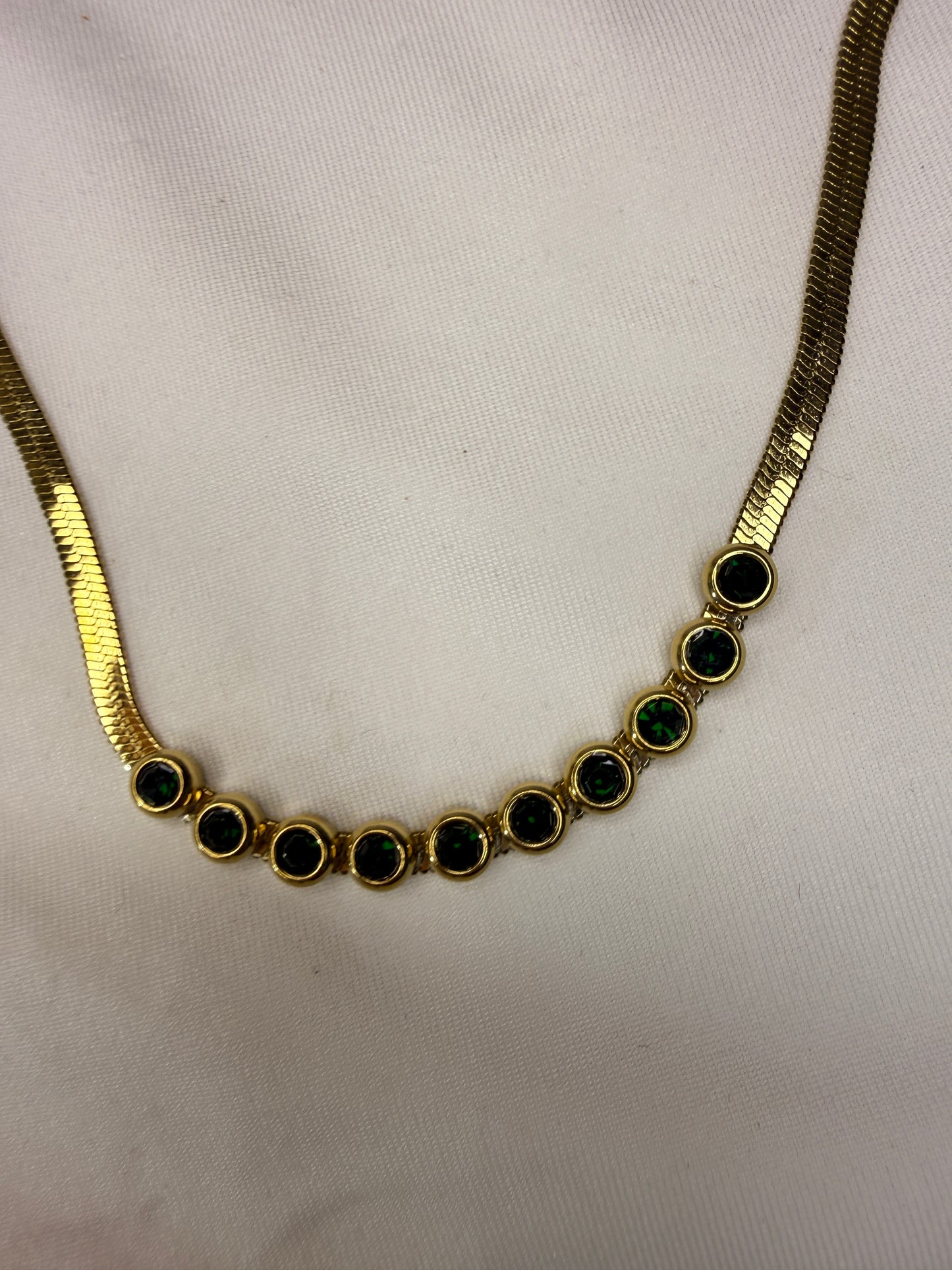 Obsidian Charm Anklet