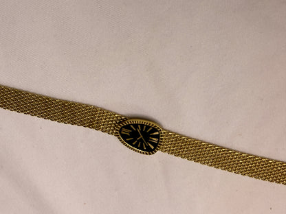 Onyx Tear Watch Bracelet