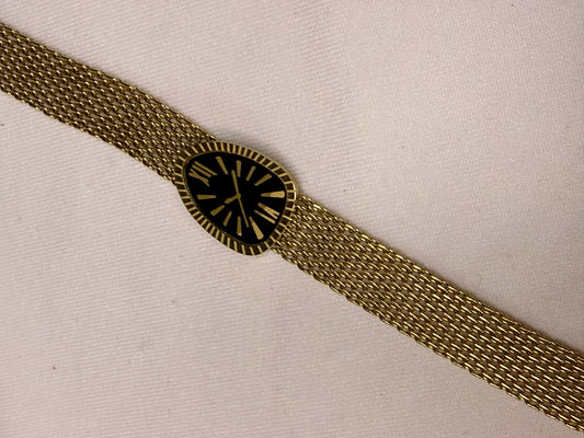 Onyx Tear Watch Bracelet