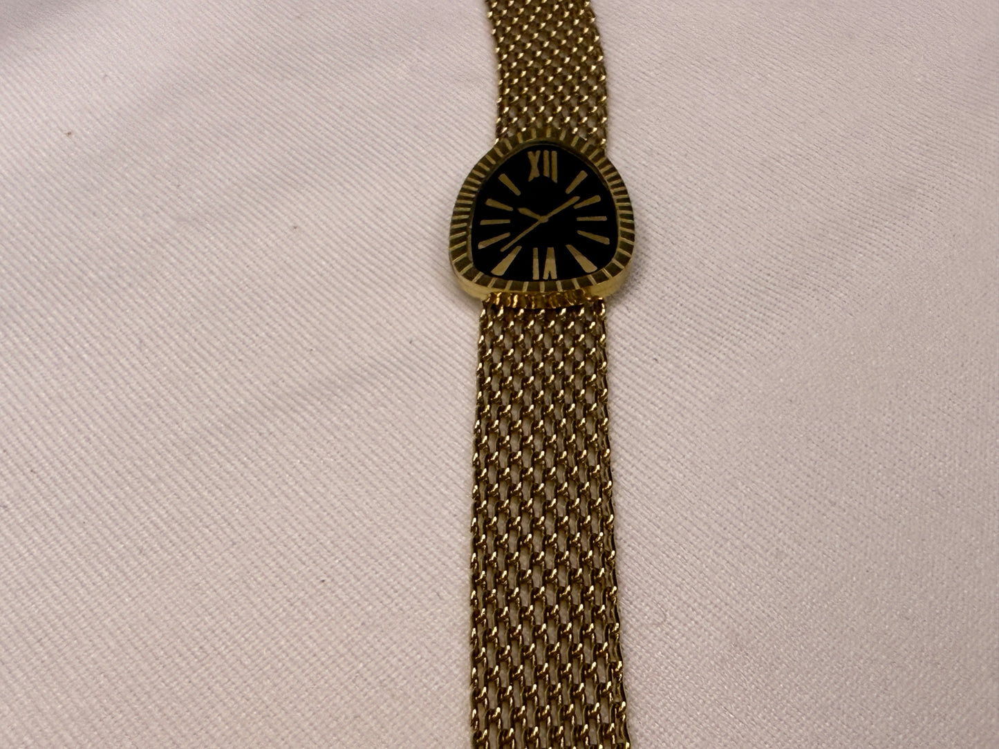 Onyx Tear Watch Bracelet