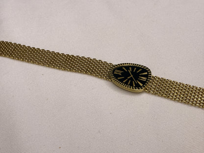 Onyx Tear Watch Bracelet