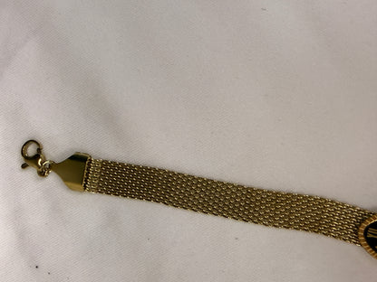 Onyx Tear Watch Bracelet