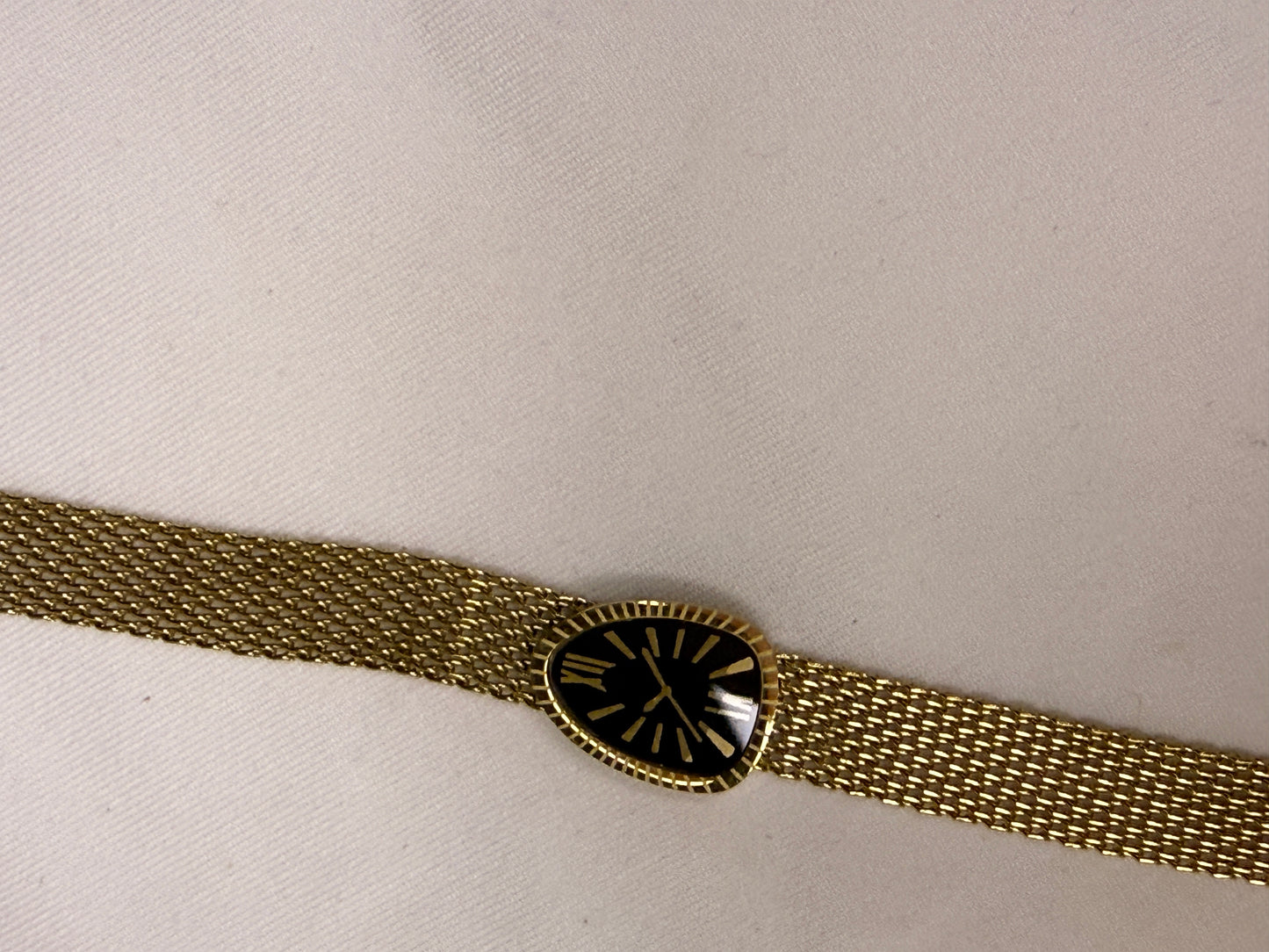 Onyx Tear Watch Bracelet