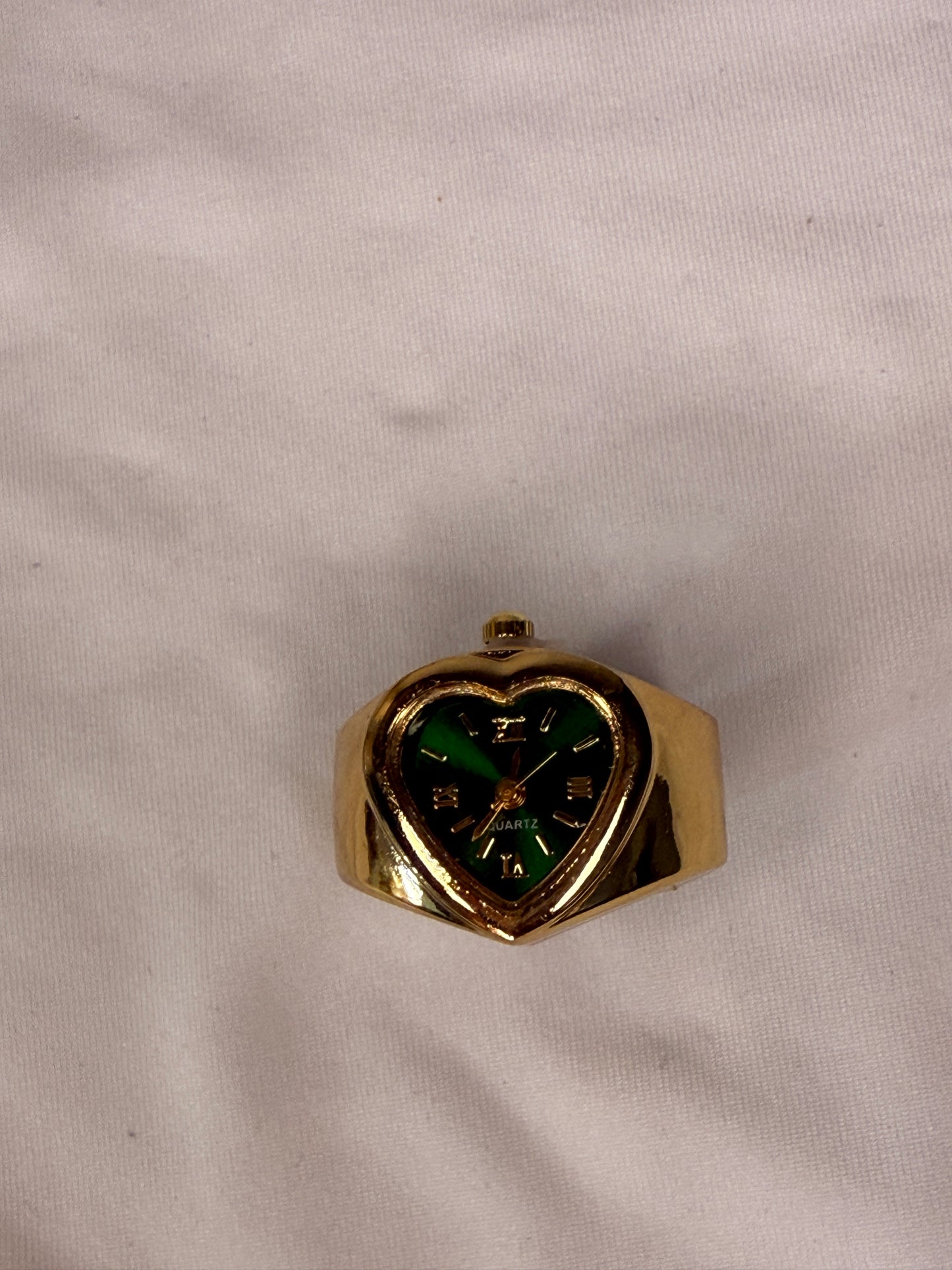 Evergreen Heart Ring
