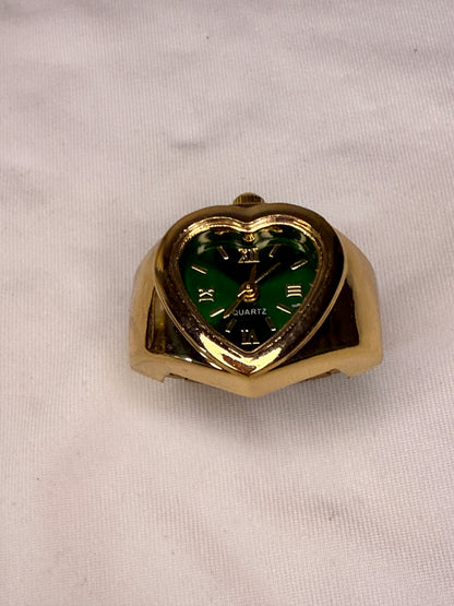 Evergreen Heart Ring