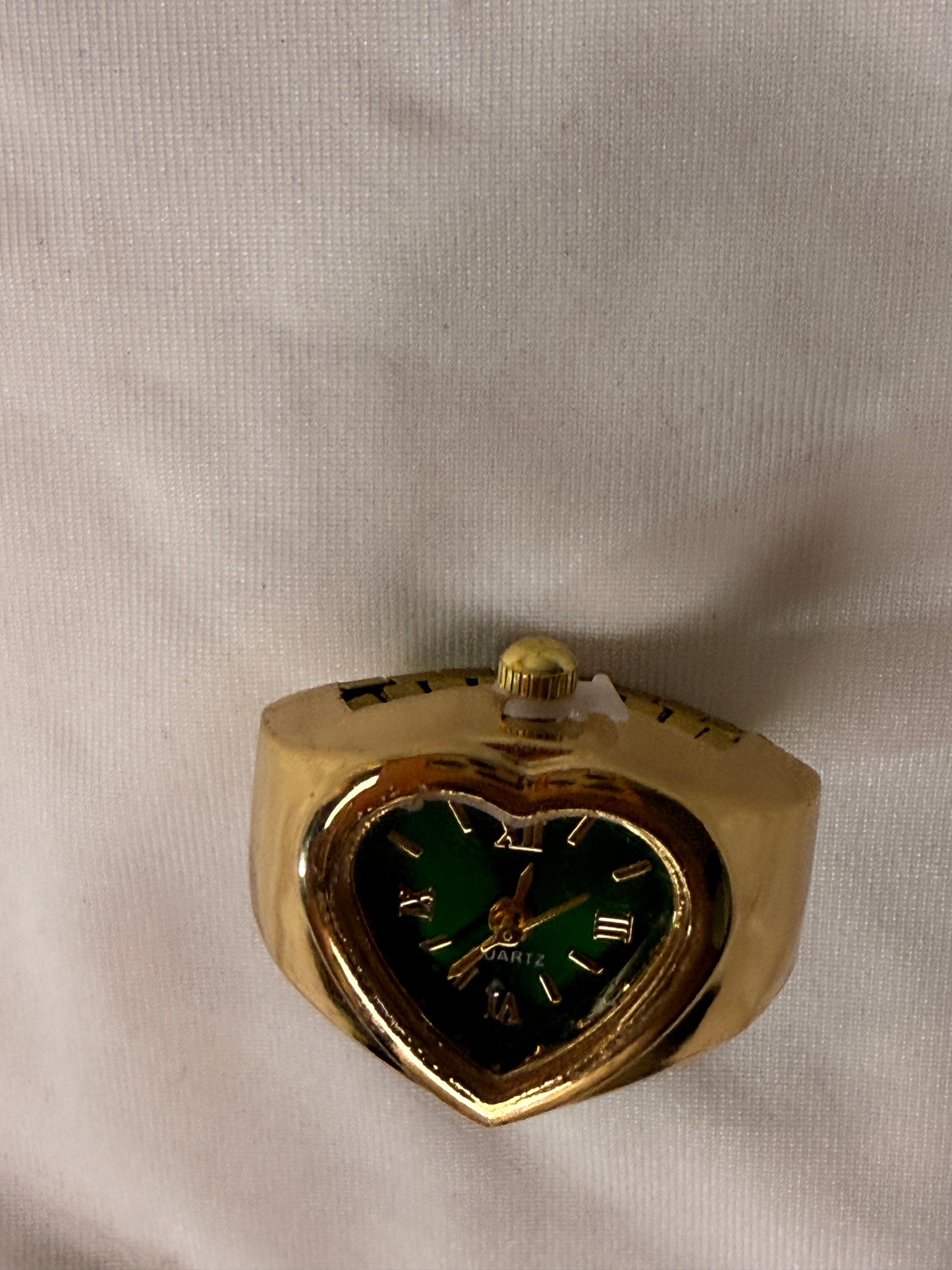 Evergreen Heart Ring
