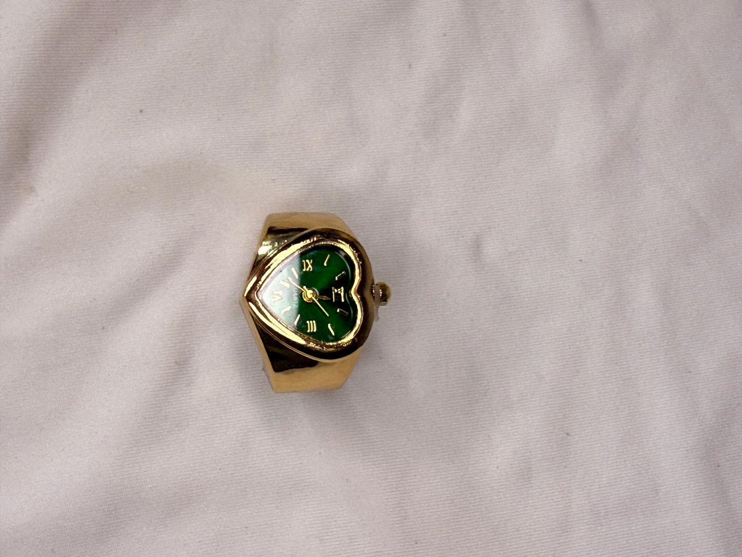 Evergreen Heart Ring