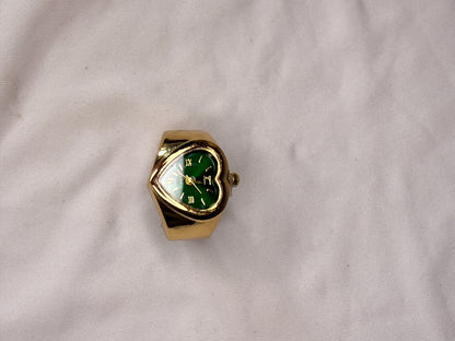 Evergreen Heart Ring