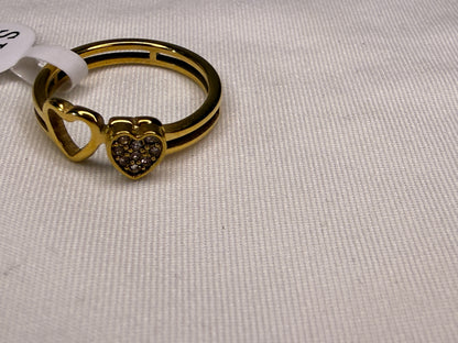 Twin Heart Ring