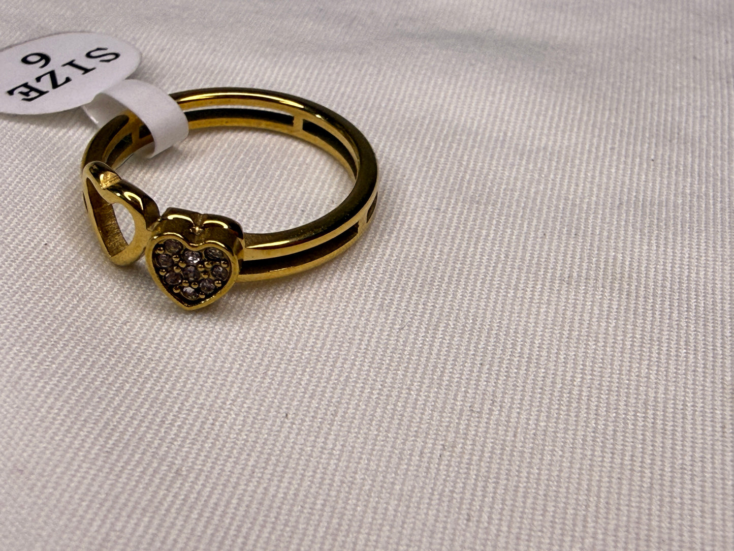 Twin Heart Ring