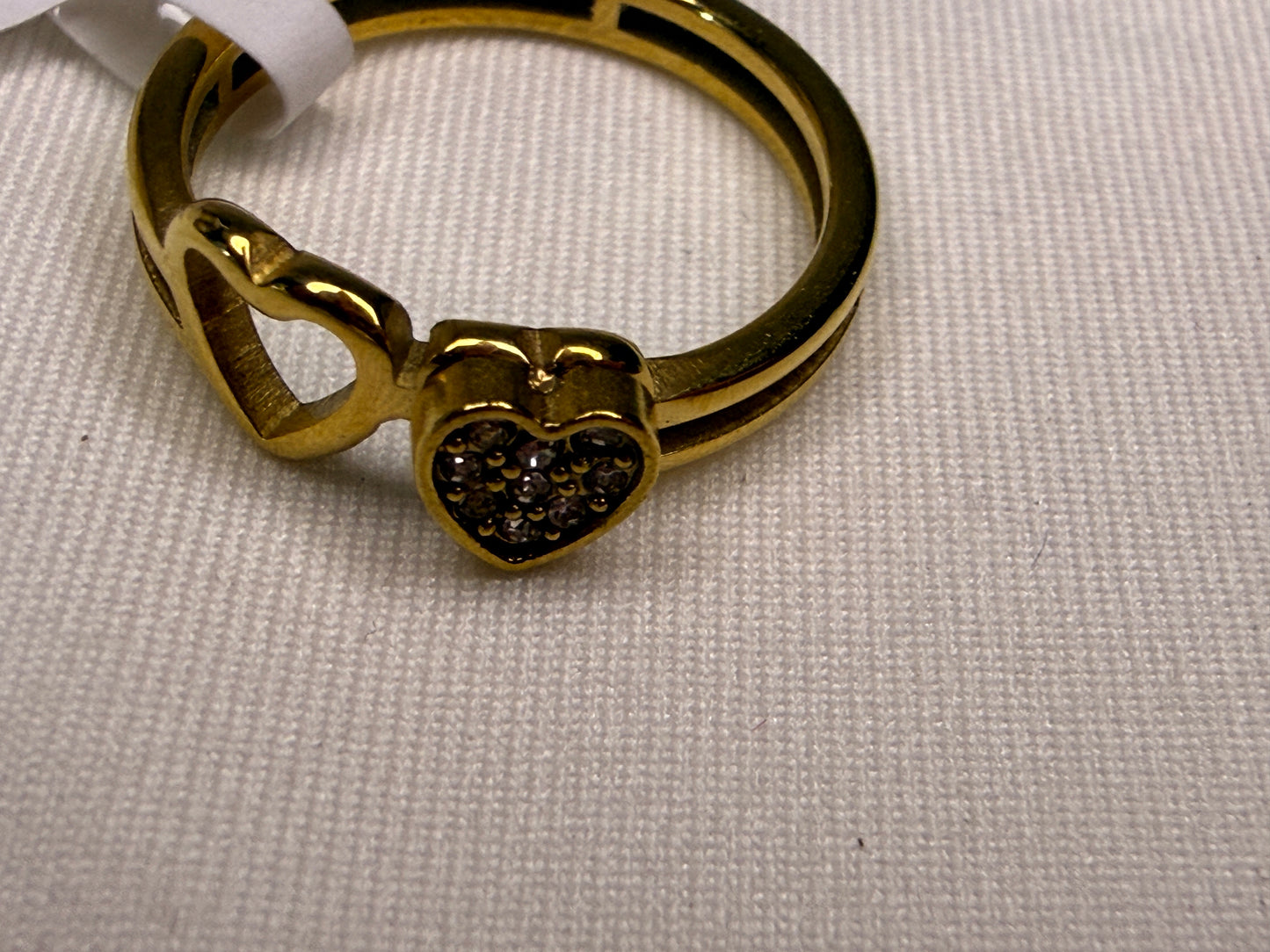 Twin Heart Ring