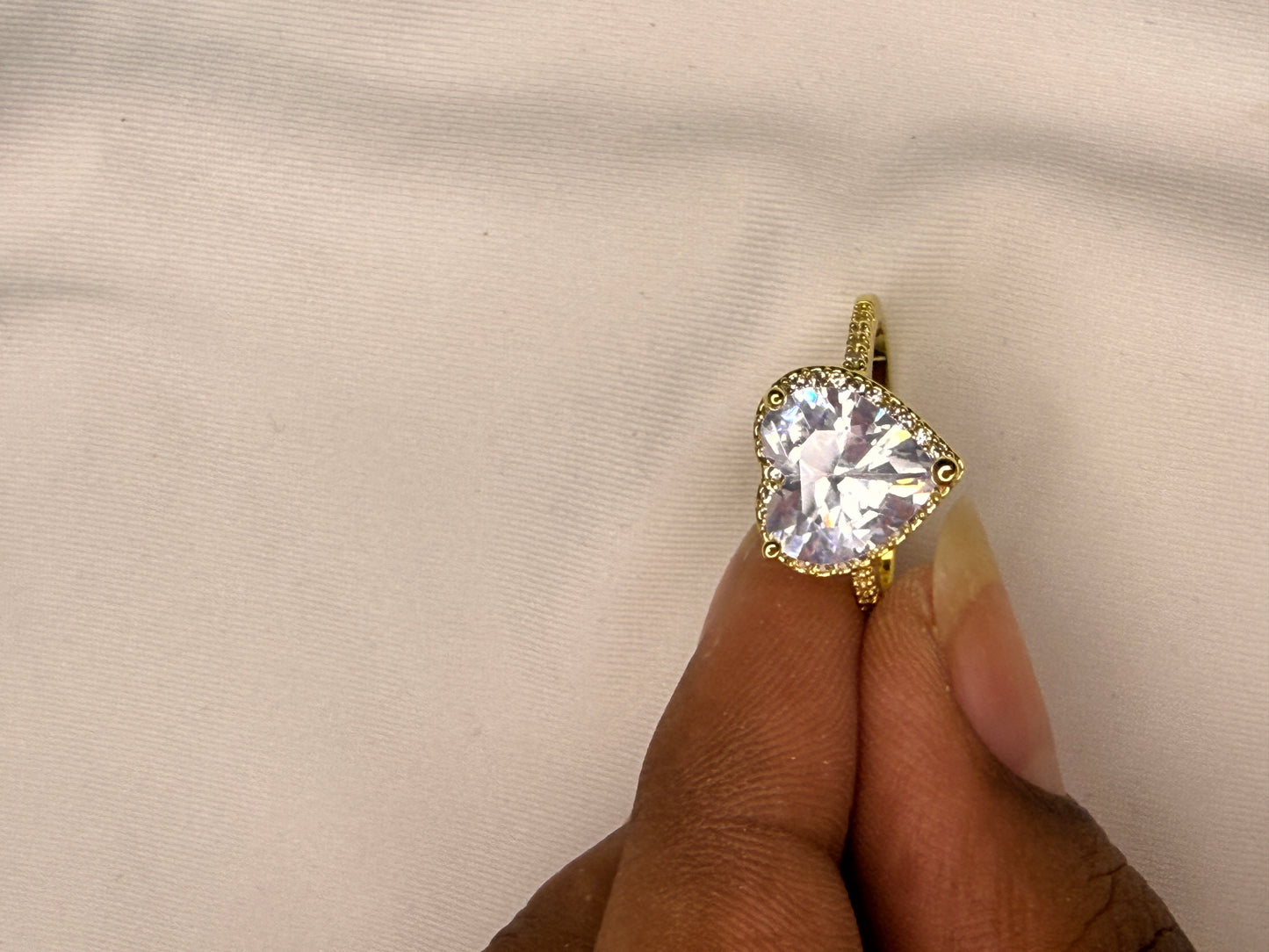 Celeste Heart Ring