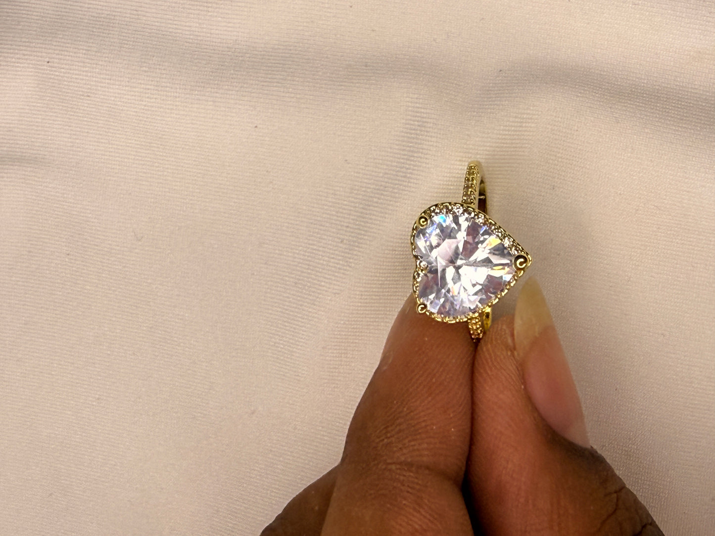 Celeste Heart Ring