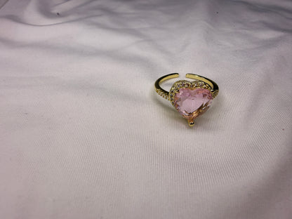 Blush Heart Ring